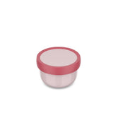 Mepal fruitbox campus - 300 ml - inclusief fruitvorkje - sluit goed af - snackdoosje - cool pink