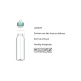 Mepal waterfles pop-up campus 500ml - cool mint