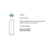 Mepal waterfles flip-up campus 500ml - cool mint