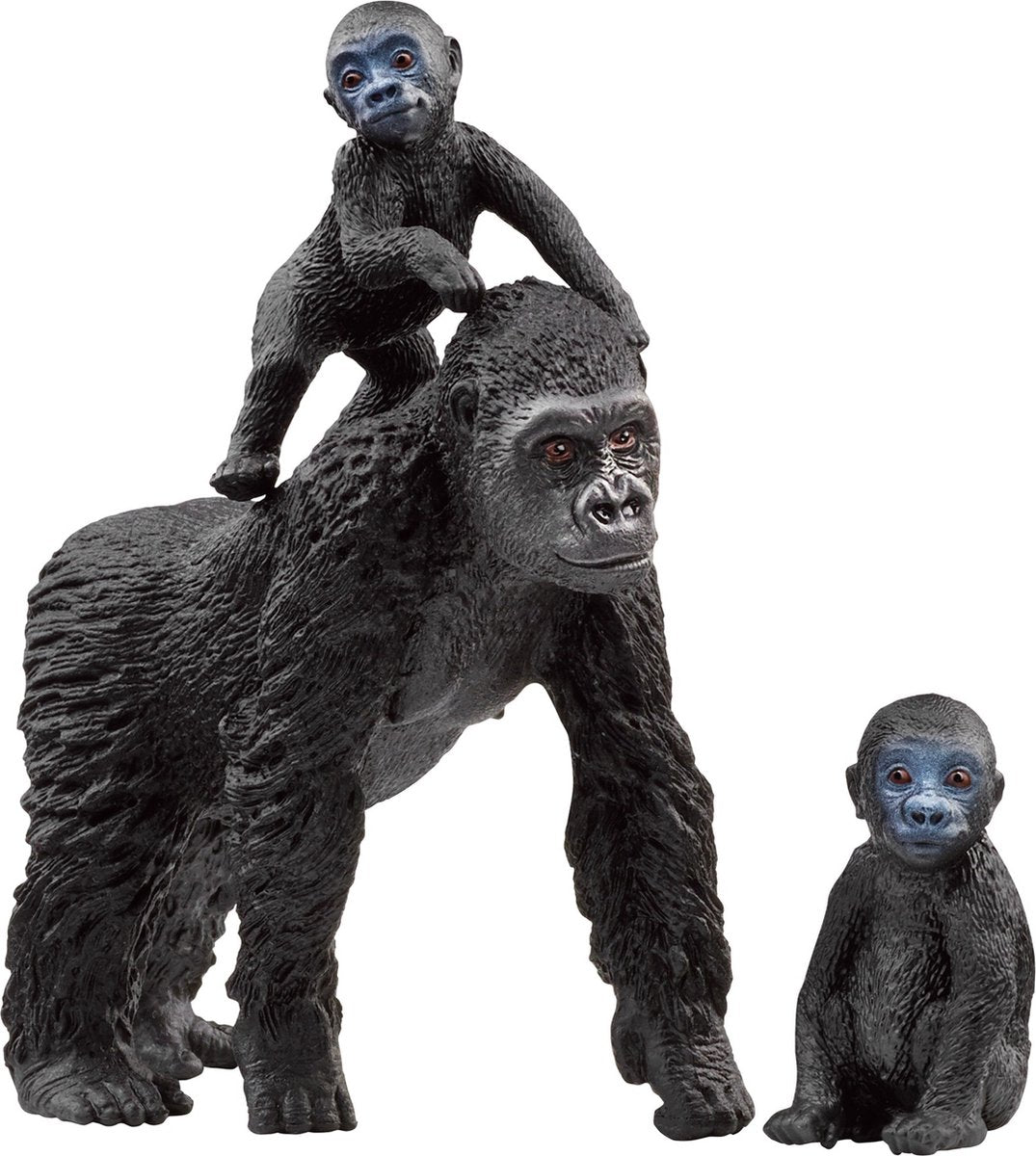 Schleich wildlife gorilla familie 42601