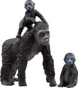 Schleich wildlife gorilla familie 42601