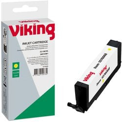 Inktcartridge viking compatibel canon cli-581xl geel