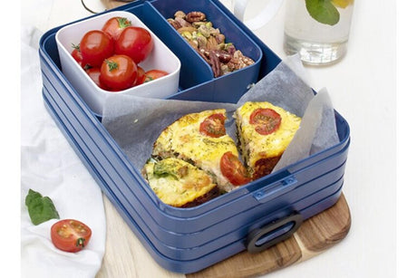 Mepal bento lunchbox take a break large vivid mauve