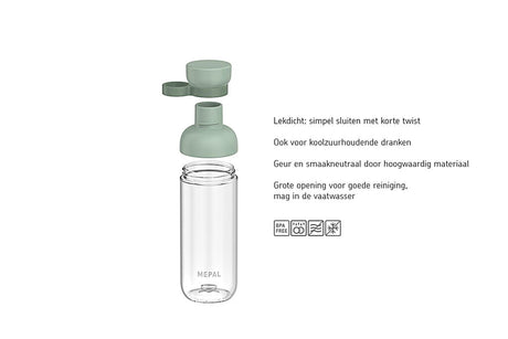 Mepal waterfles vita 700ml - nordic sage