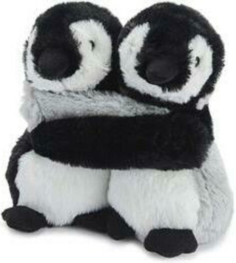 Warmies magnetronknuffel knuffelende pinquins - opwarmknuffel pinguin