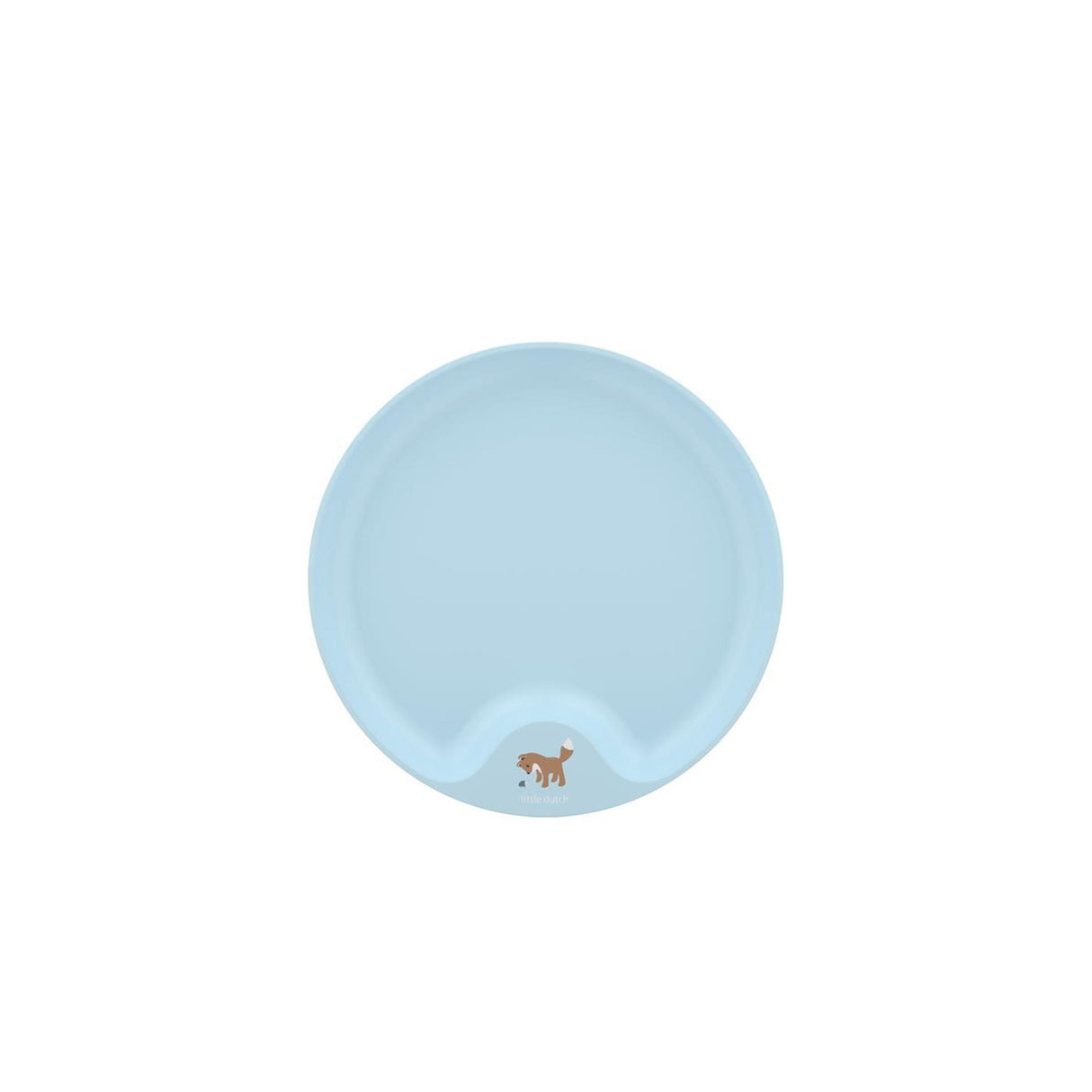 Mepal mio kinderbord little dutch - magnetronbestendig - met greep - kinderservies - forest friends