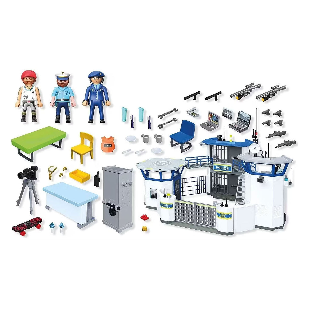 Playmobil city action politie commandocentrum - 71874