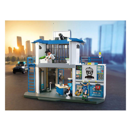 Playmobil city action politiebureau met onderzoeksruimte - 71875