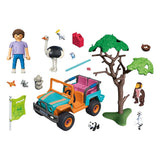 Playmobil animals friends kleurrijke terreinwagen - 71855