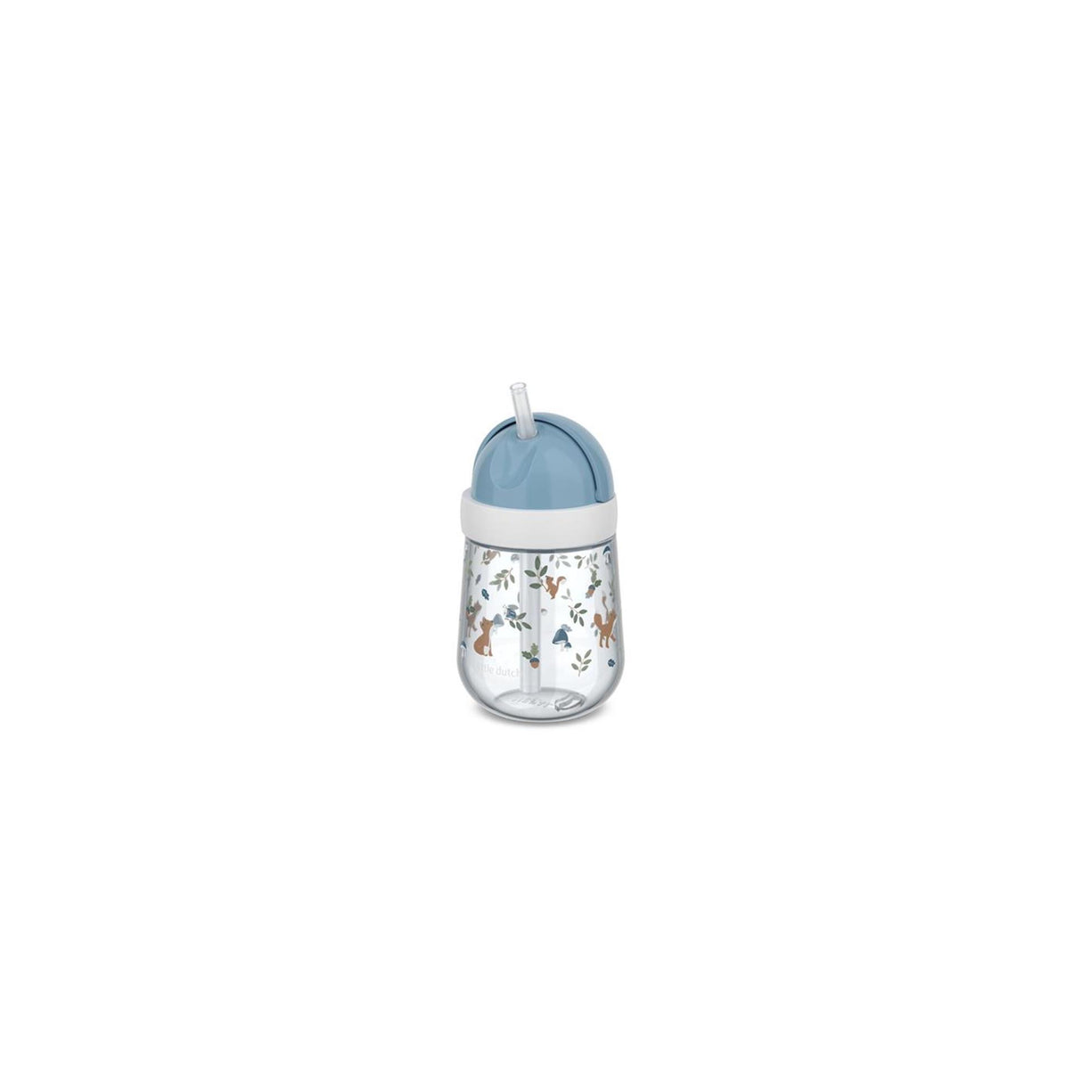 Mepal mio rietjesbeker little dutch - 300 ml - makkelijk vast te houden - kinderservies - forest friends