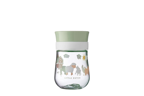 Mepal mio 360° oefenbeker little dutch - 300 ml - makkelijk vast te houden - kinderservies - little farm