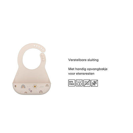 Mepal mio slab little dutch - verstelbare sluiting - opvangbakje voor etensresten - vaatwasmachinebestendig - fairy garden