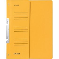 Bijlagen-map falken geel a4 250 gram