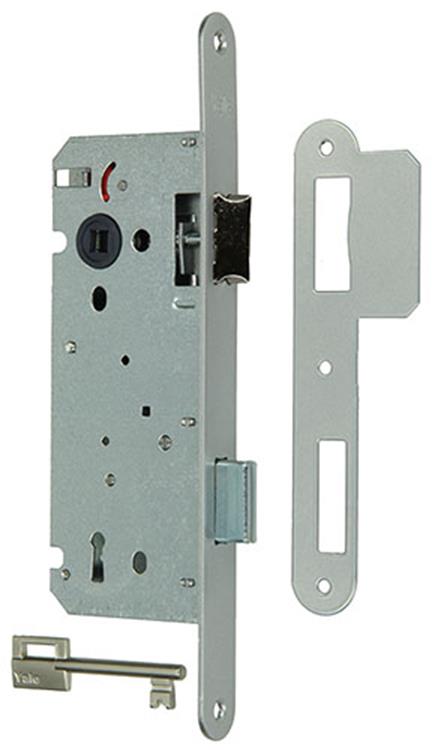 Yale 1019016 - 1 dubb.insteekslot afger.hk. l r a1353 50mm | 1 stuks