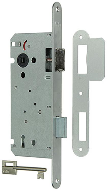 Yale 1019023 - 1 dubb.insteekslot afger.hk .l r a1353 55mm | 1 stuks