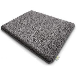 Badmat sky ps, microvezel grijs, zilver