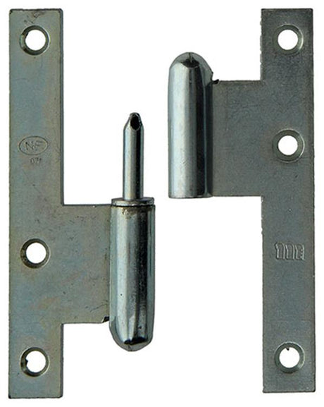 Yale 1019128 - 3 stalen paumellen bichromaat l 110x70mm | 2 stuks
