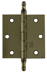 Yale 1019146 - 3 vaasknopscharnieren verbronsd 76x76mm | 2 stuks