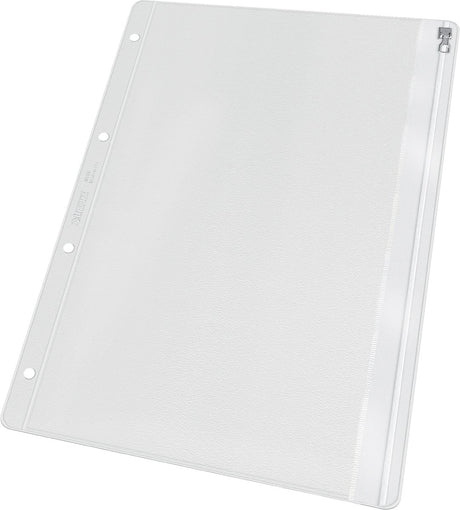 Esselte leitz premium showtas a4 pvc - met schuifsluiting - accessoiremap - 4-gaats - 25 stuks - transparant