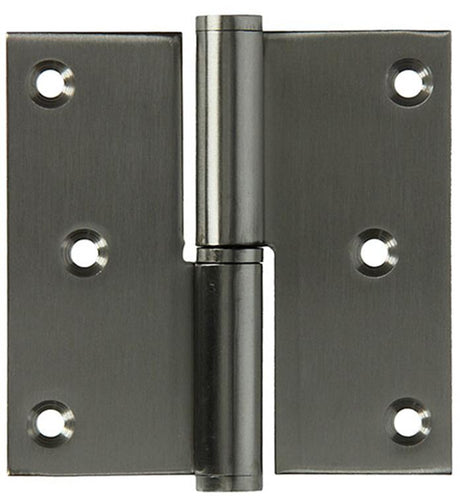 Yale 1019168 - 1 roestvrij stalen paumel links met rechte hoek 80 x 82 | 2 stuks