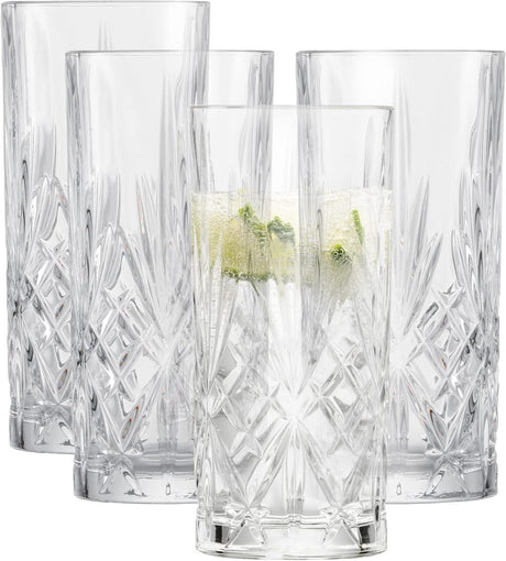 Schott zwiesel show longdrinkglas - 368ml - 4 glazen