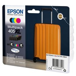 Inktcartridge pak epson 405xl zwart cyaan magenta geel