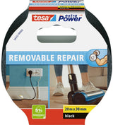 Tesa eco repair 56432-00000-00 textieltape extra power zwart (l x b) 20 m x 38 mm 1 stuk(s)