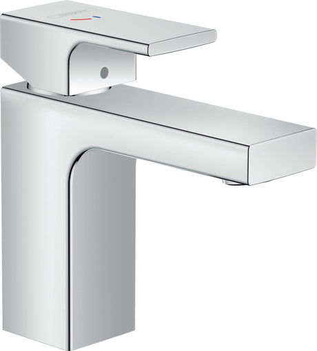 Hansgrohe vernis shape - wastafelmengkraan - ééngreeps bediening - met trekwaste - 100mm maat - chroom