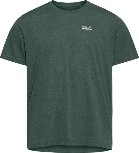 Jack wolfskin wildtrail t-shirt heren - heren korte mouw - sago palm