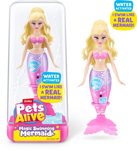 Zuru pets alive zwemmende zeemeermin