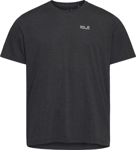 Jack wolfskin wildtrail t m heren outdoorshirt-phantom