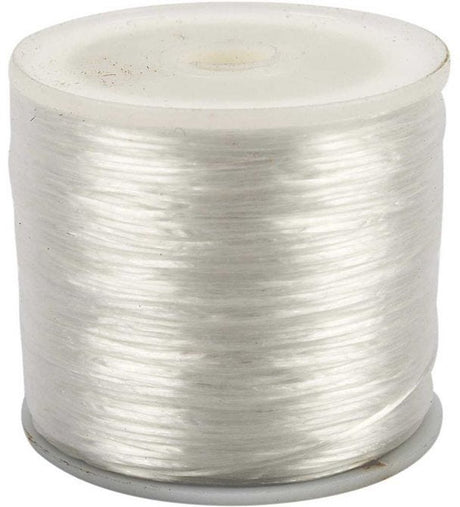 Creativ company elastisch nylon draad 1 mm 100 m