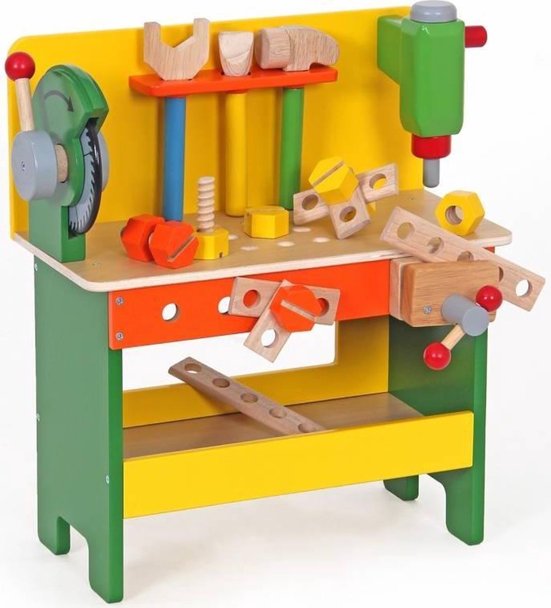 Playwood mentari werkbank met zaag