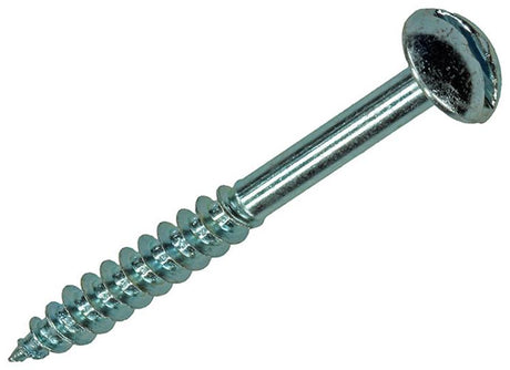 Mack 1017382 - houtschroef bolkop staal verzinkt 4 st 6,0 x 60 mm | 10 stuks