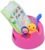Heless poppen potje met accessoires