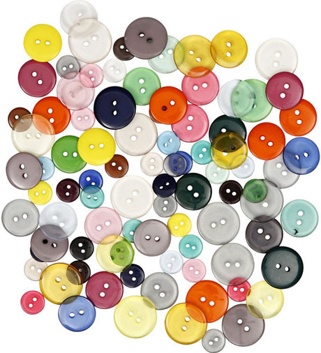 Creativ company https: www.cchobby.nl knopen-d-12-18-20-mm-diverse-kleuren-50-gr-100-stuk-1-doos