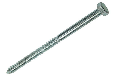 Mack 1017433 - houtdraadbout staal verzinkt 1 st 12 x 200 mm | 10 stuks