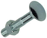 Mack 1017576 - houtbout + moer staal verzinkt5 st m7 x 40 mm | 5 stuks