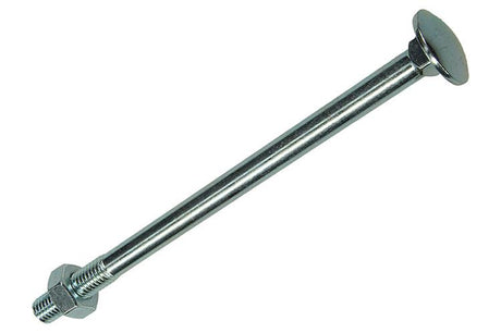 Mack 1017593 - houtbout + moer staal verzinkt1 st m10 x 160 mm | 10 stuks