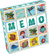 Tactic memory - kaartspel - memo - piraten