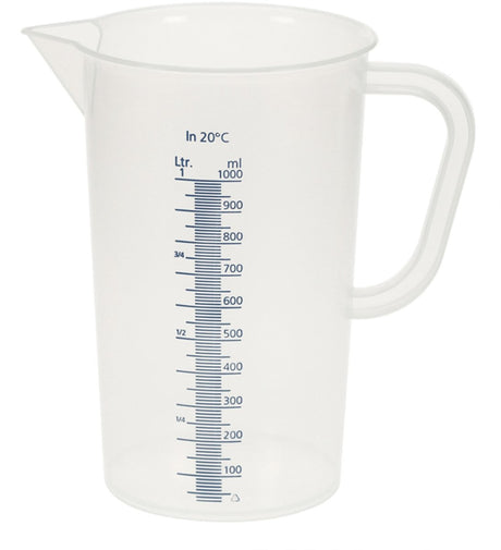 Vitlab maatbeker 500 ml - helder en duurzaam