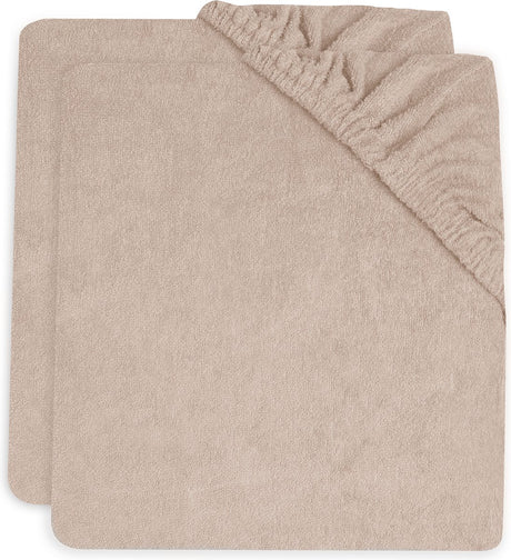 Jollein - aankleedkussenhoes badstof 50x70cm - zachte hoes baby aankleedkussen - wild rose - 2 stuks