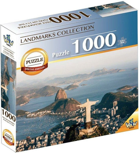 Braet puzzel 7 world wonders - el cristo salvador 1000st