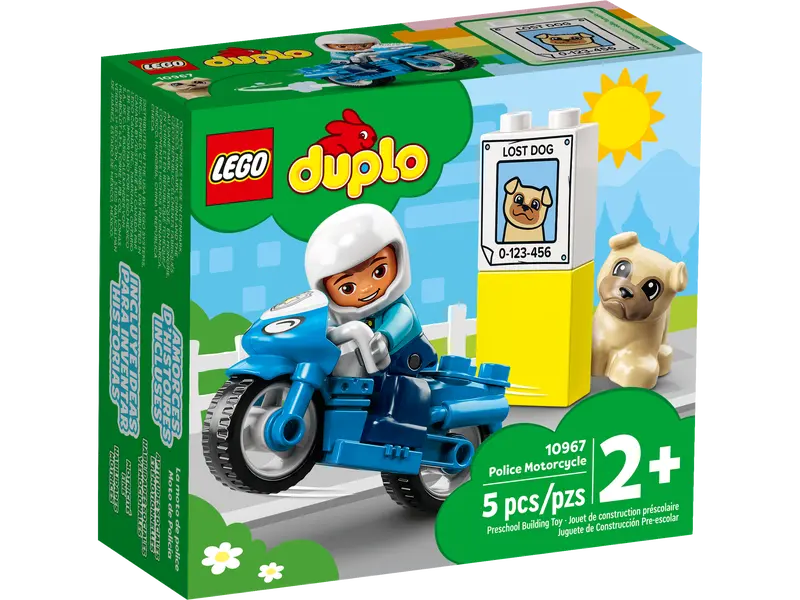 Lego lego duplo 10967 politiemotor