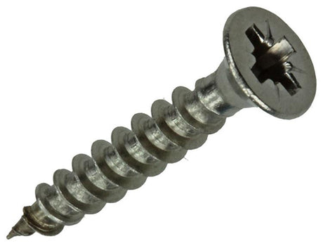 Mack 1019740 - spaanplaatschroef vz kop rvs 15 st 4,0 x 25 mm | 10 stuks