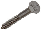 Mack 1019764 - houtdraadbout roestvrijstaal 4 st 6 x 40 mm | 10 stuks