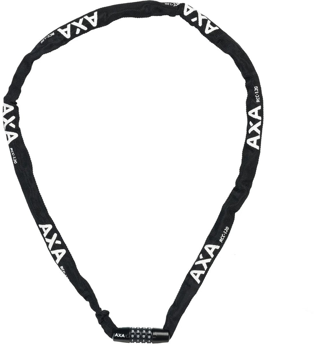 AXA Rigid RCC120 Fietskettingslot 120cm Zwart