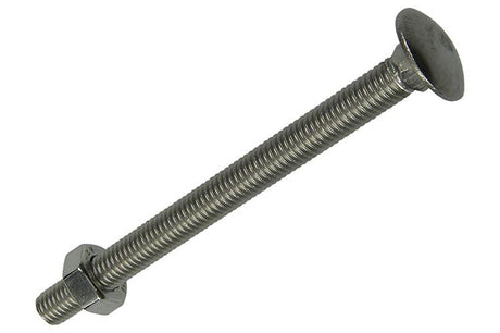 Mack 1019835 - houtbout + moer roestvrijstaal 1 st m10 x 120 mm | 10 stuks