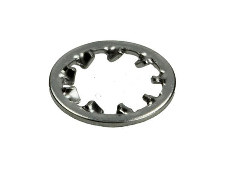 Mack 1019883 - tandveerring inox a2 10 st m6 | 10 stuks
