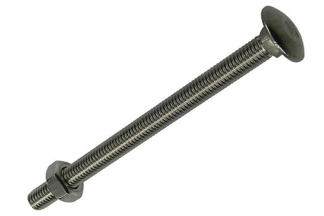 Mack 1019921 - houtbout + moer roestvrijstaal 1 st m10 x 130mm | 10 stuks